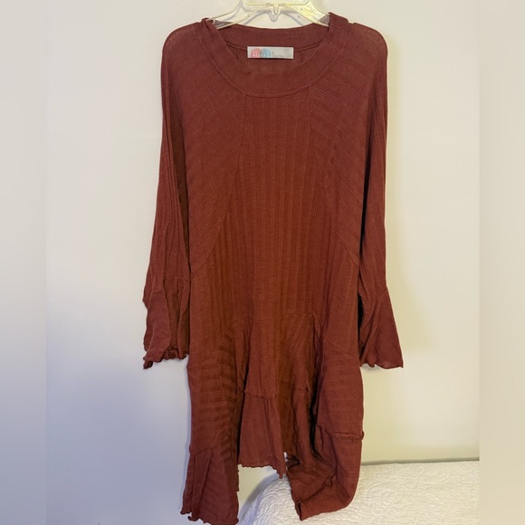 FP Beach Rust Tunic/Dress - Picture 1 of 4